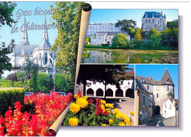 Carte postale Chateauroux