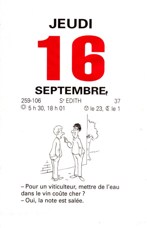 Calendrier